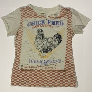 Co-op chicken scratch feed shirt